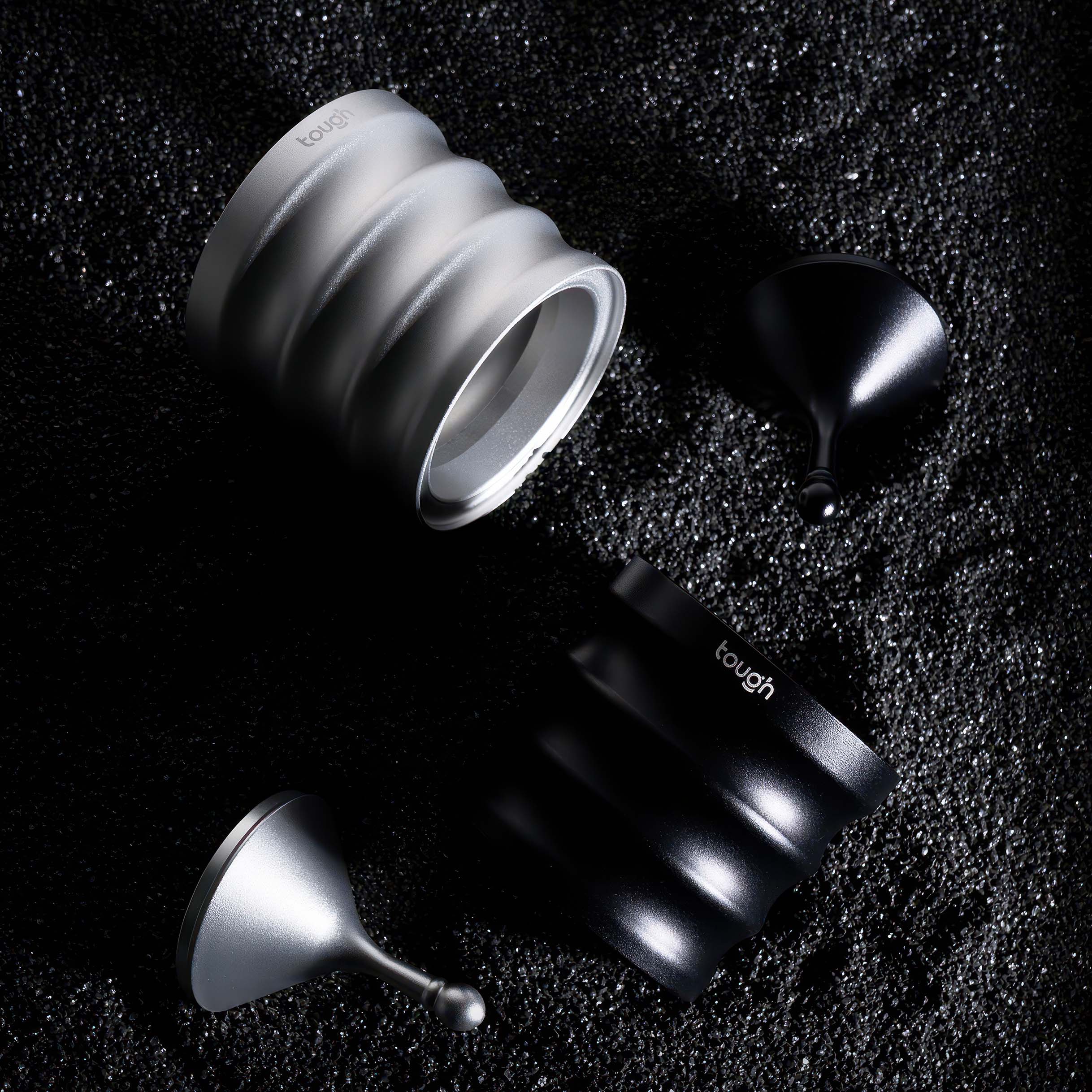 Stainless Steel Dosing Funnel Multi-Tier Design