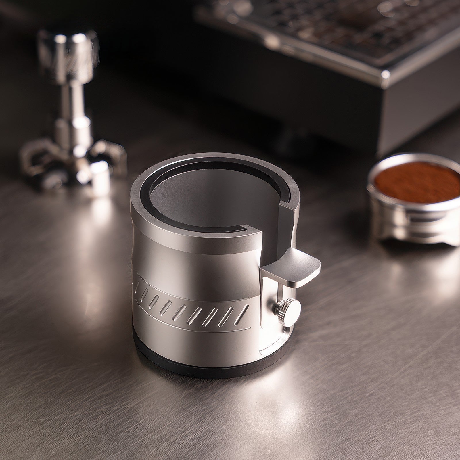 Multi-Function Portafilter Tamping Holder