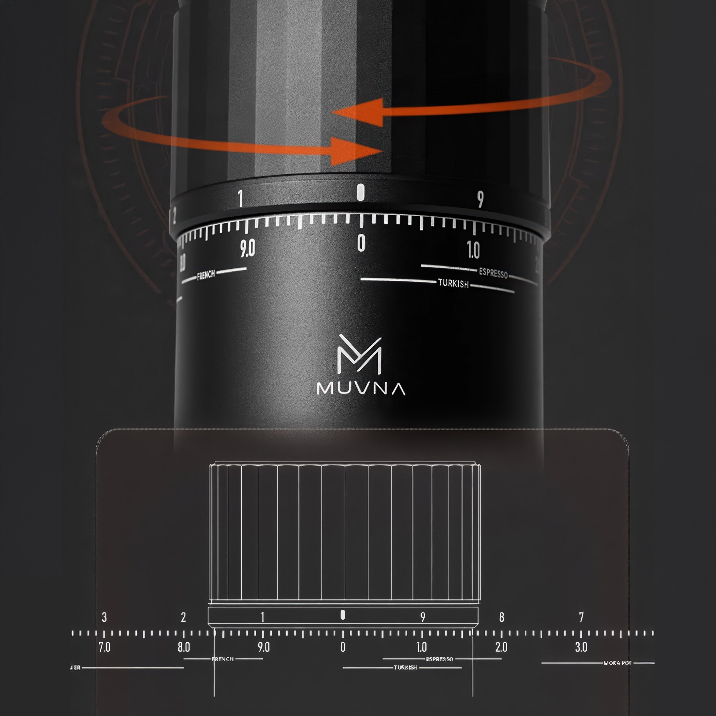 Precision Home Coffee Grinder