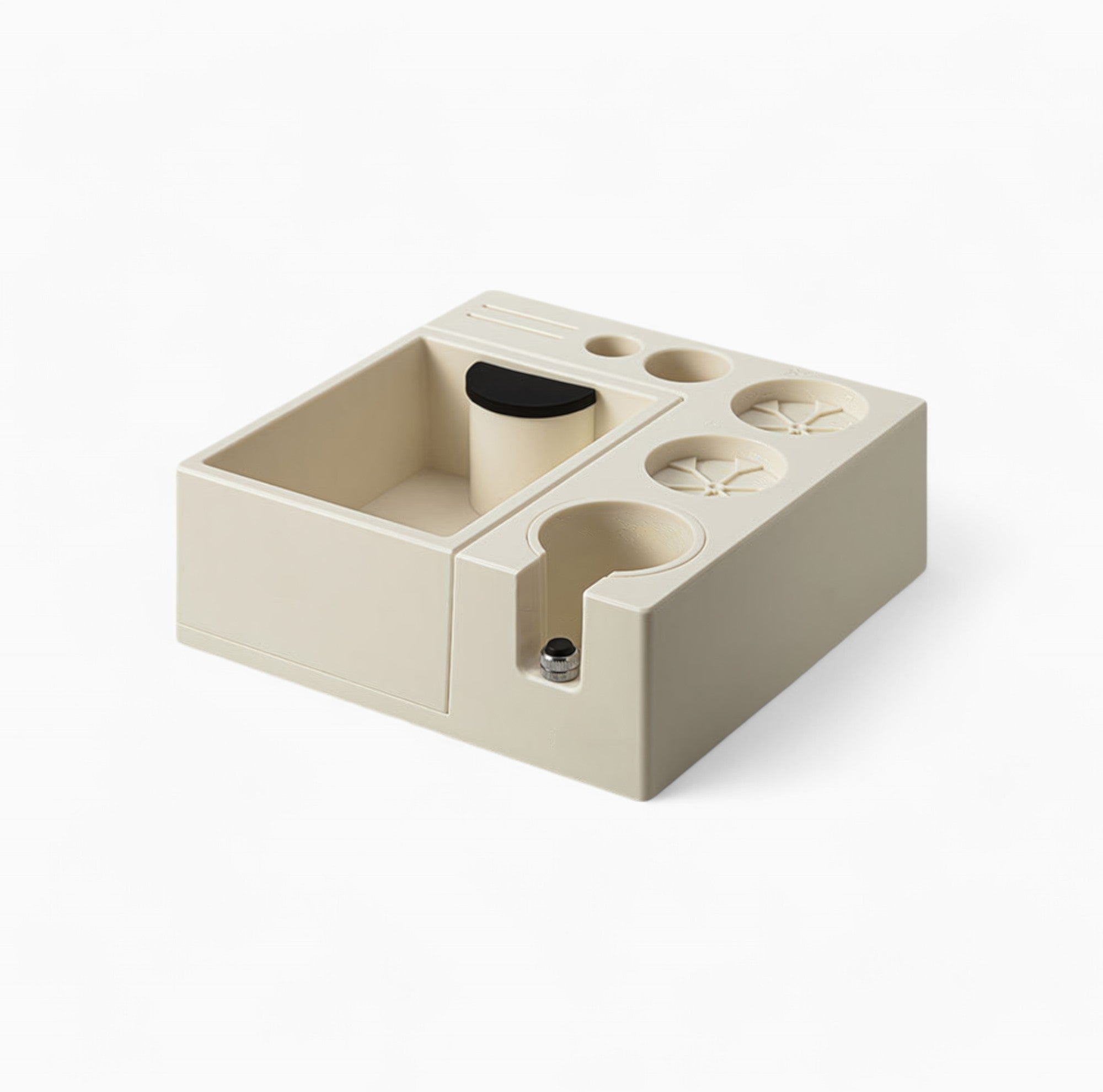 Espresso Knock Box and Tamp Station for Barista