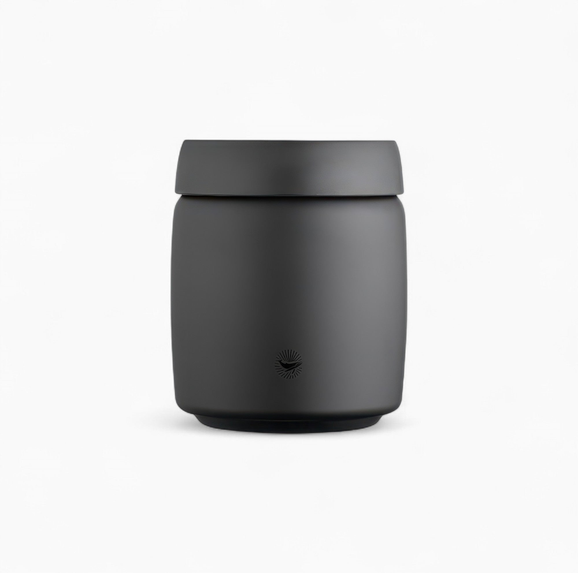 Black Coffee Bean Storage Canister