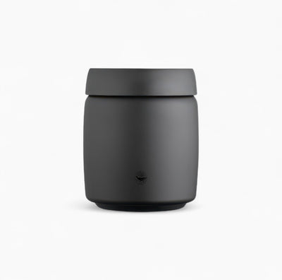 Black Coffee Bean Storage Canister