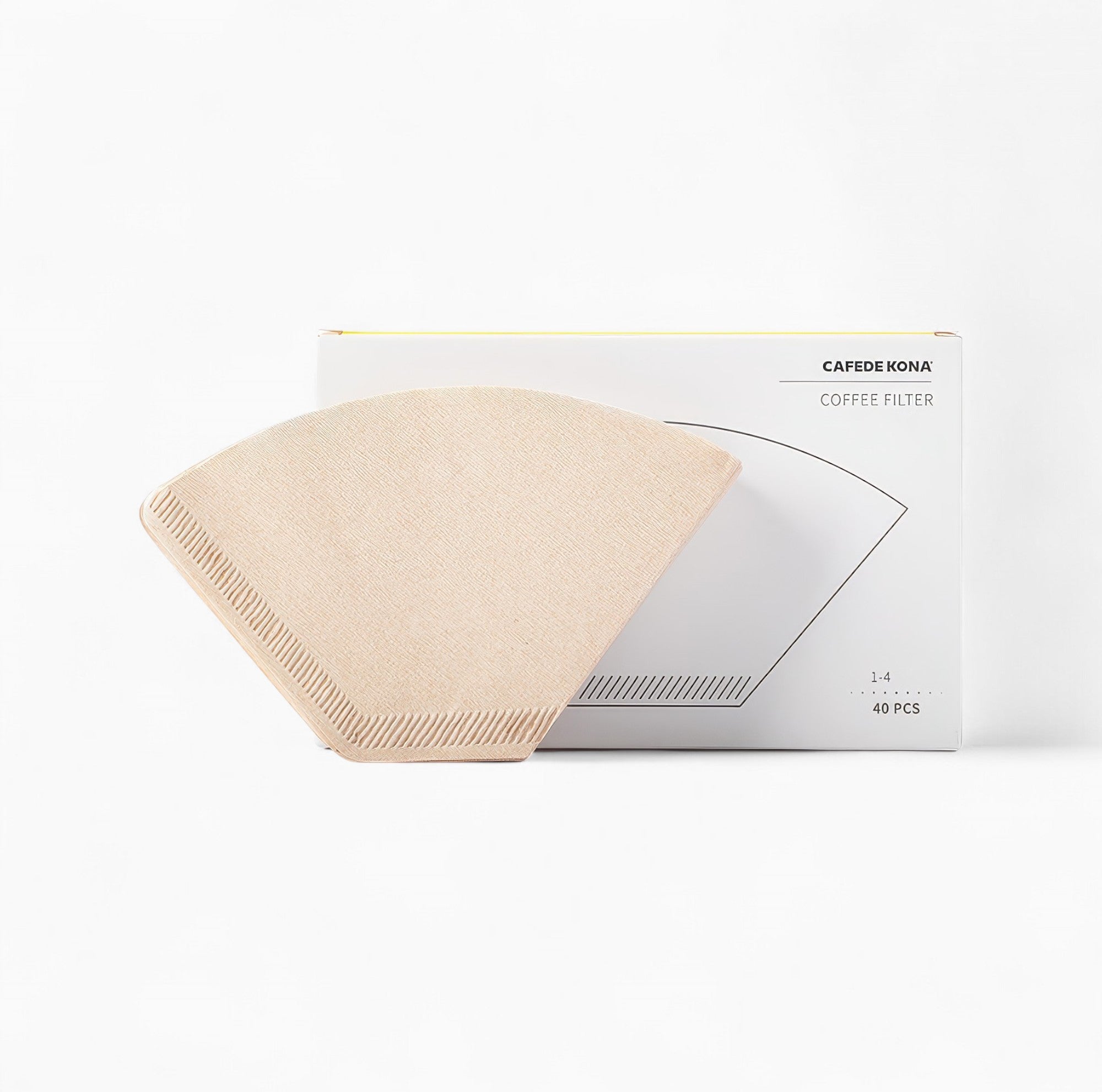 Natural V60 Sector-Shaped Filter Papers
