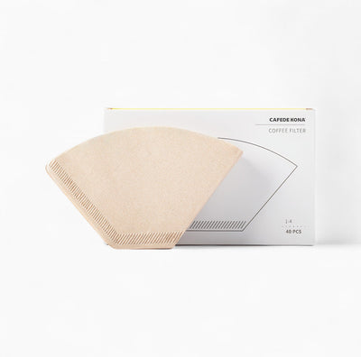 Natural V60 Sector-Shaped Filter Papers