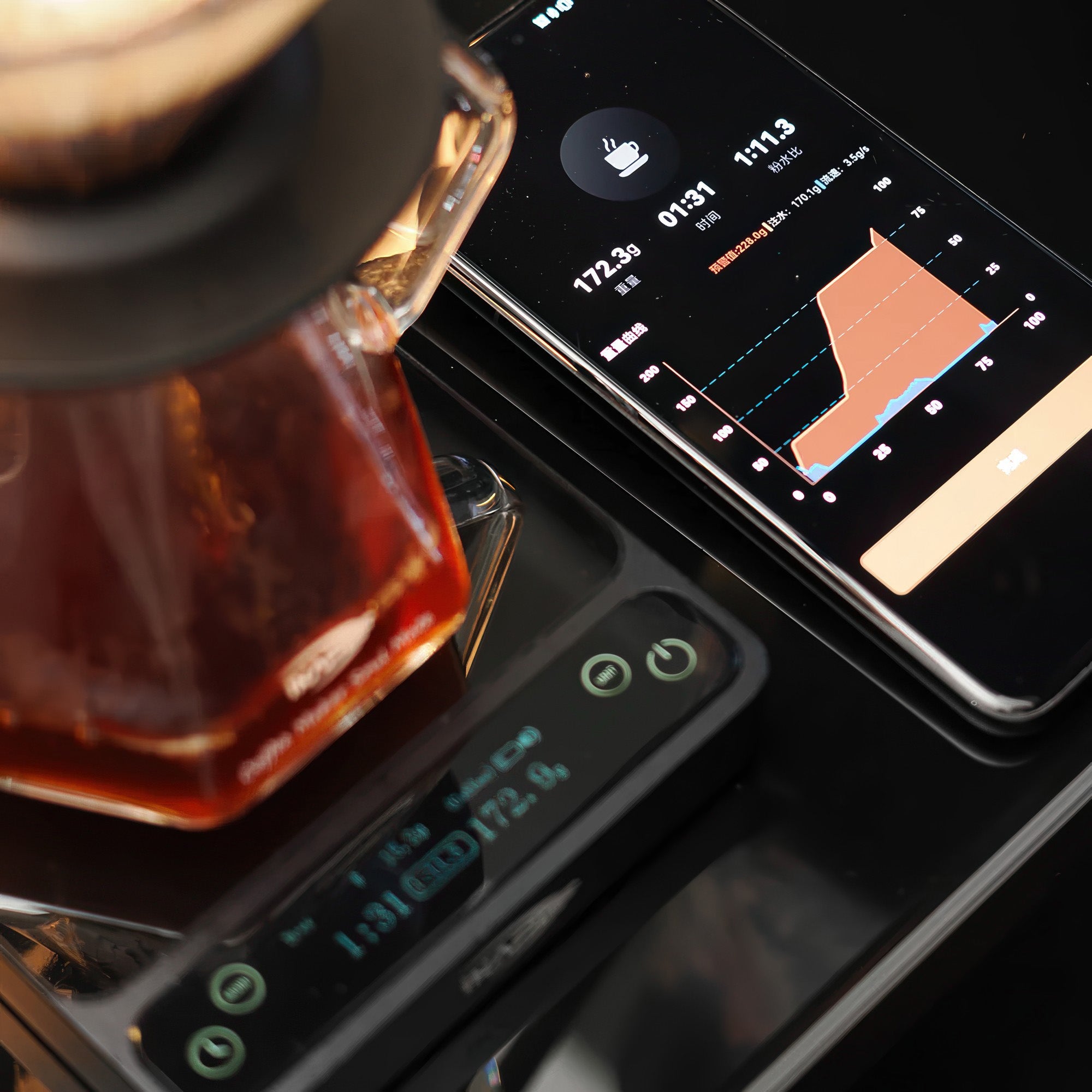 Smart Coffee Scale with Bluetooth APP V2 Pro